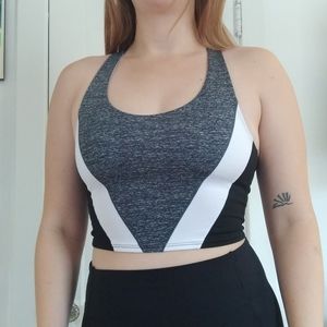 PINK Strappy Crop Top